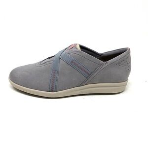 CLARKS - WOMENS TAMZEN STEP SHOES Grey Nubuck WIDE